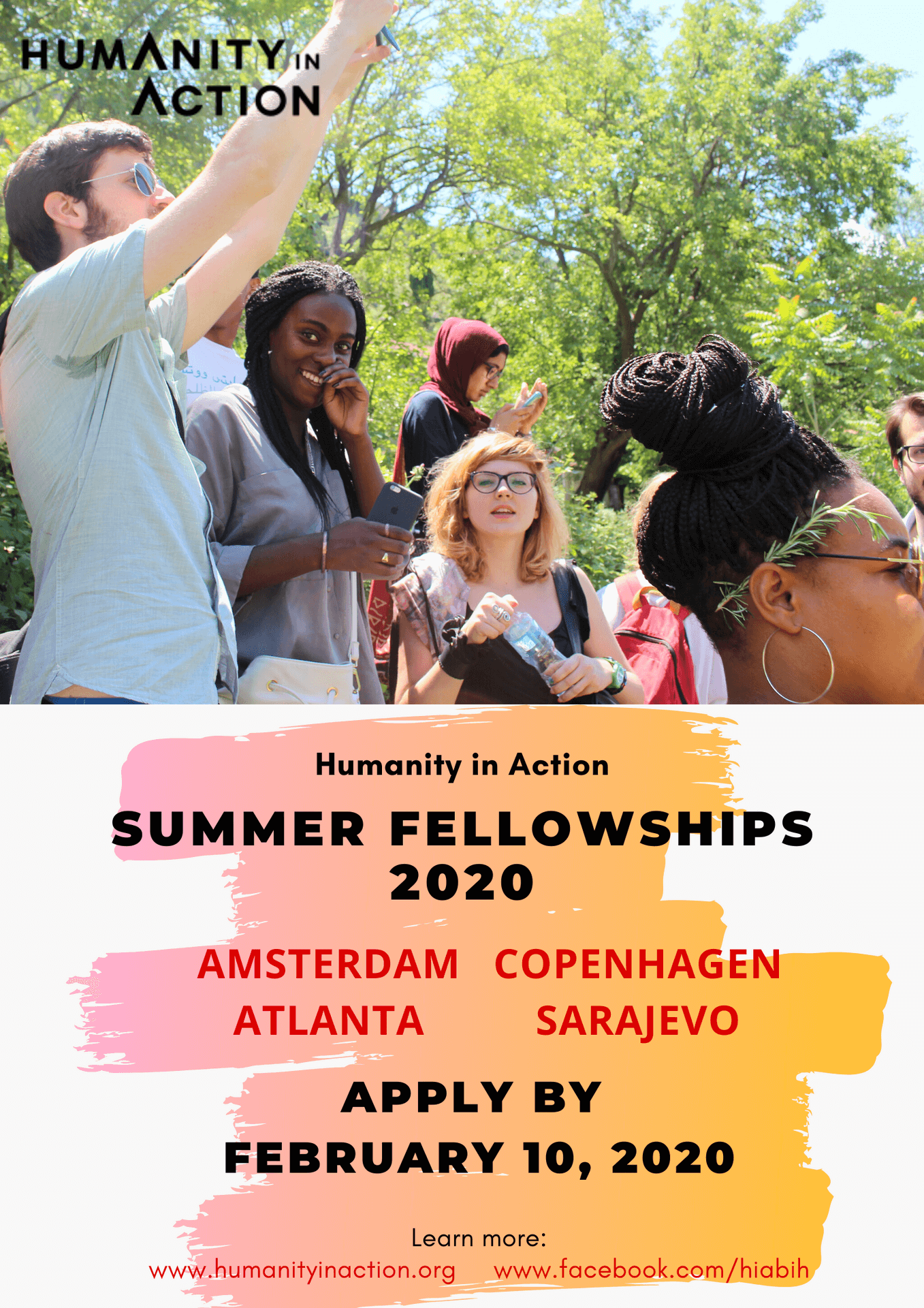 Summer Fellowship 2020 poster